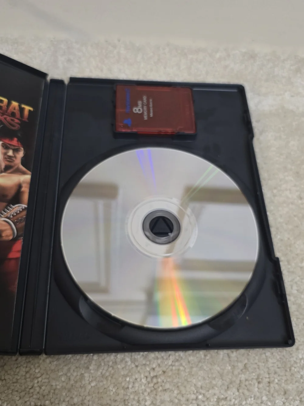 Sony Mortal Kombat: Shaolin Monks - Black/Red Game Case